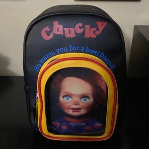 Chucky black mini backpack